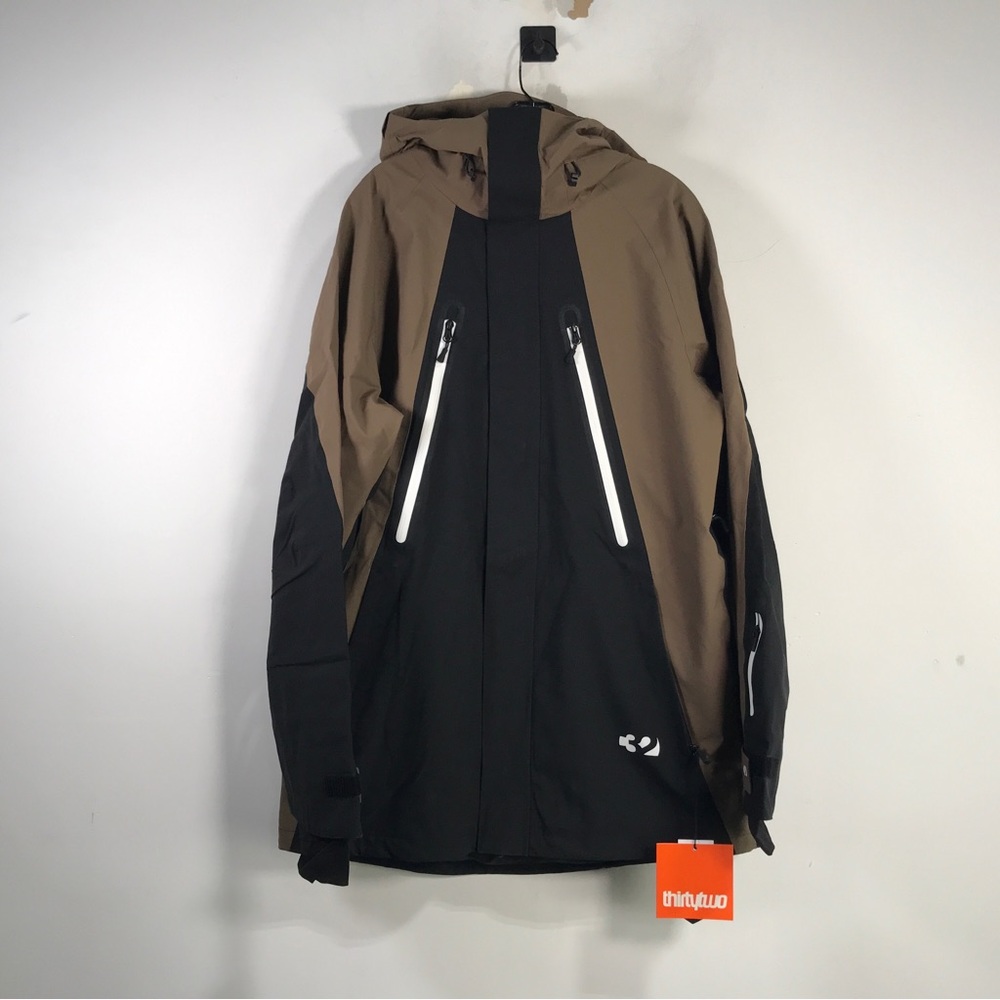 Thirtytwo Deep Creek Parka, Men's Size M - Tobacco